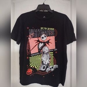 Nightmare before Christmas T Shirt, M (8-10)